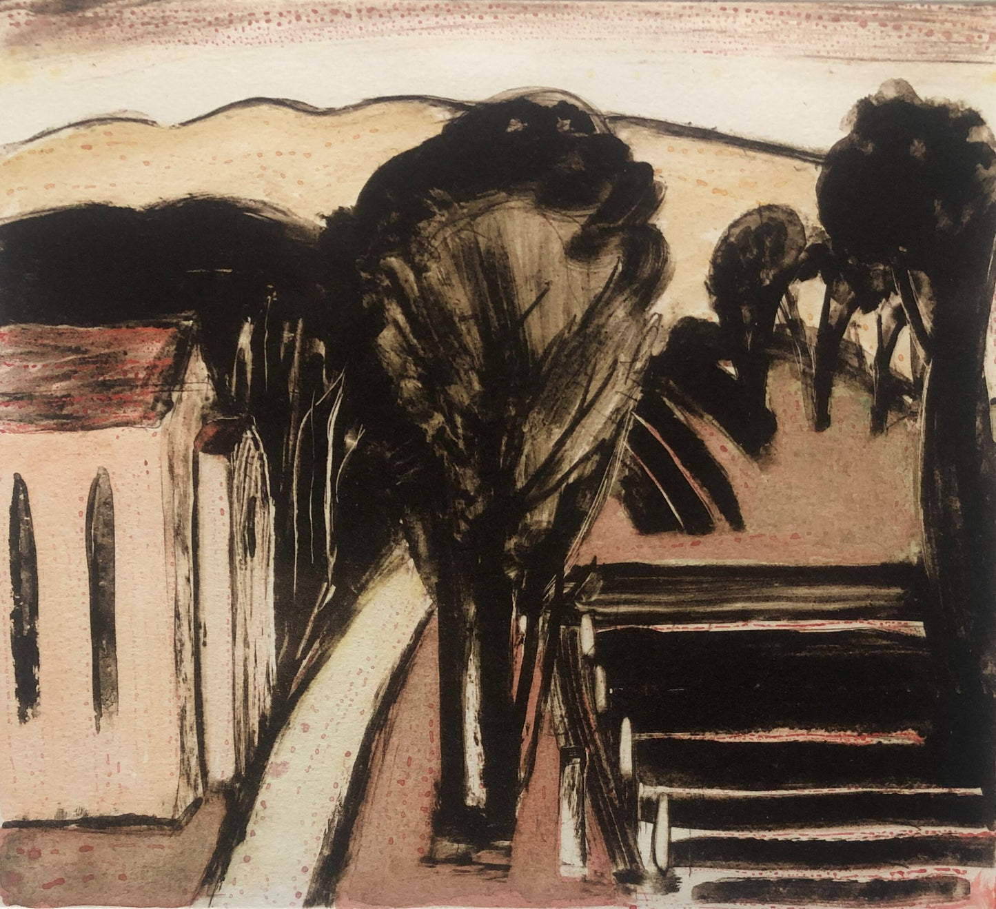 Dieter Engler 'Evening Landscape' image 0