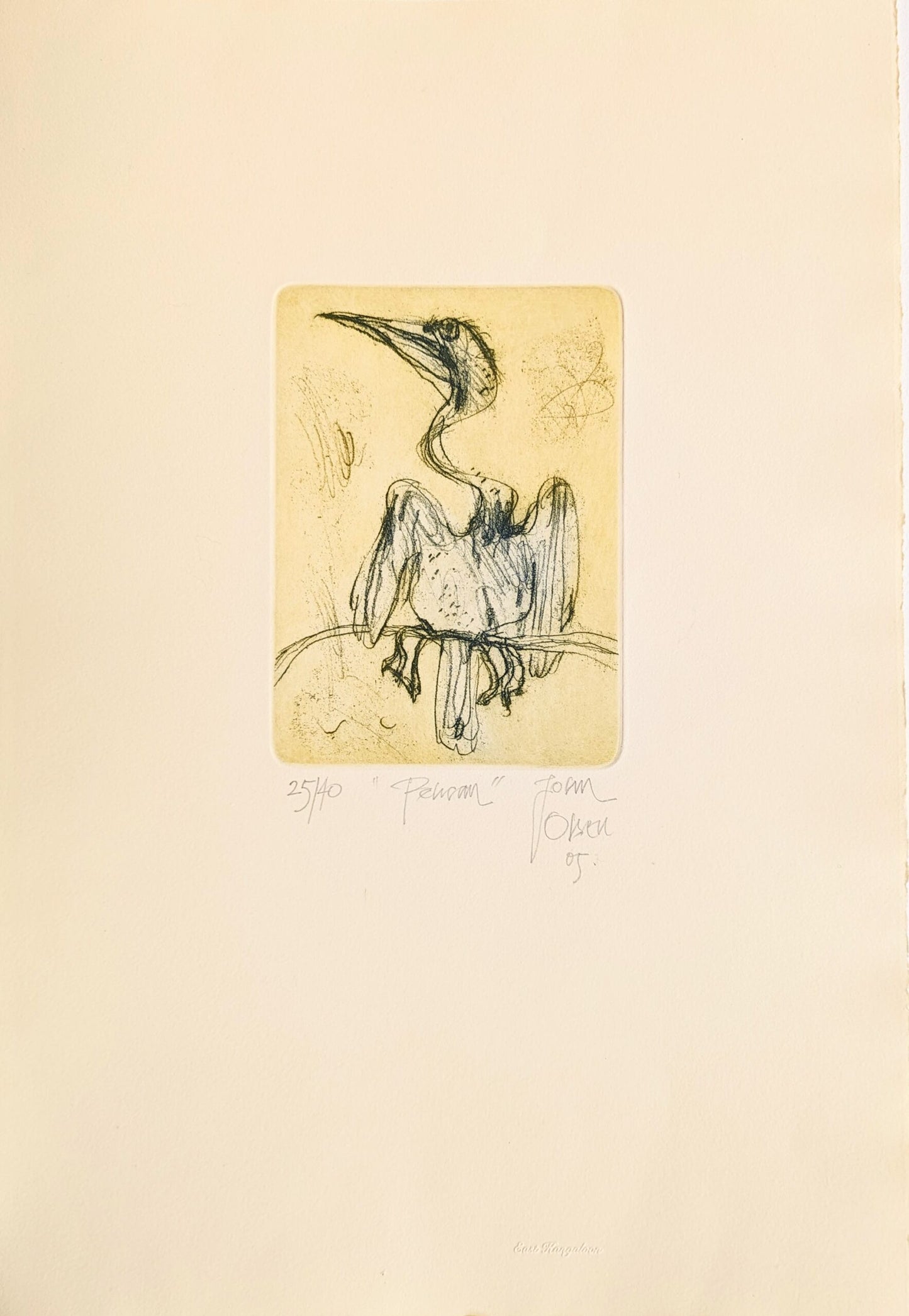 John Olsen 'Pelican'