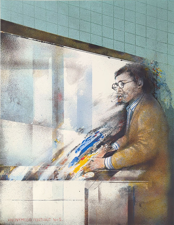 Terry Willson 'Anonymous Portrait No. 5' 1980
