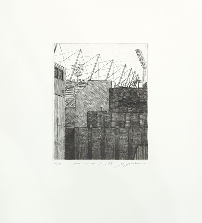 Joel Wolter 'From a Window (MCG)
