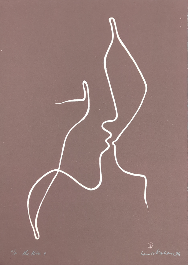 Louis Kahan 'The Kiss'