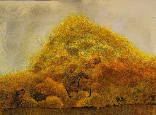 Karen Barnes 'Yellow Infinity'