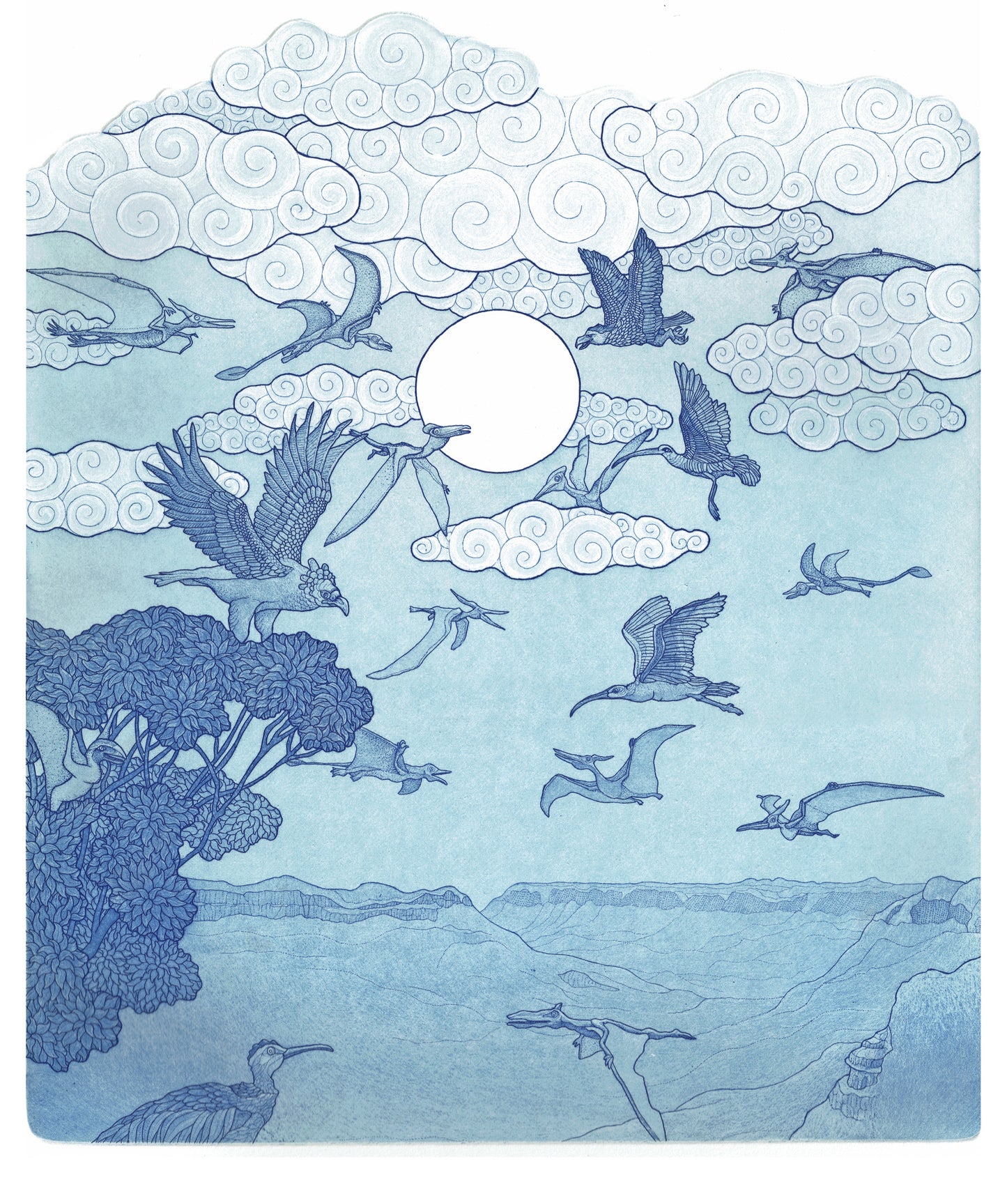 Hyun Ju Kim 'Blue Mountains' image 0