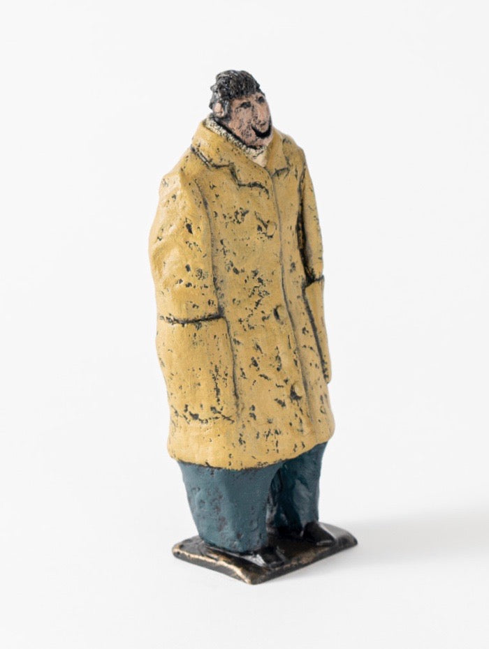 Chris Ingham 'Urbanfigure series - Untitles - yellow coat'