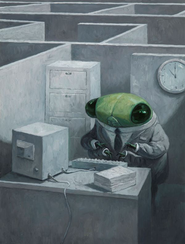 Shaun Tan 'Desk Job' image 0