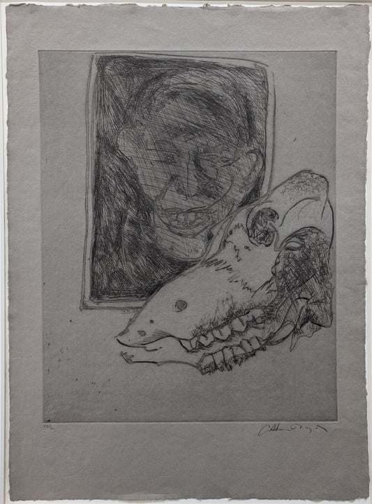 Arthur Boyd 'Untitled Skull'