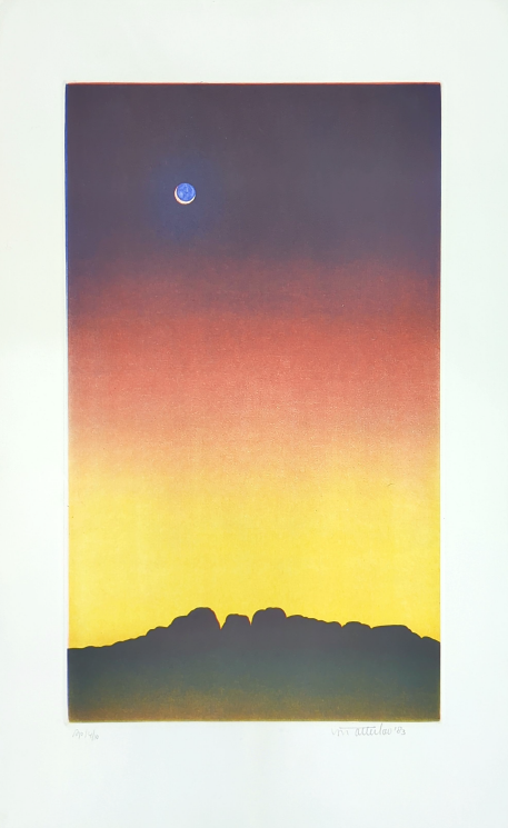 Chris Van Otterloo 'Mt. Olga's Sunset'