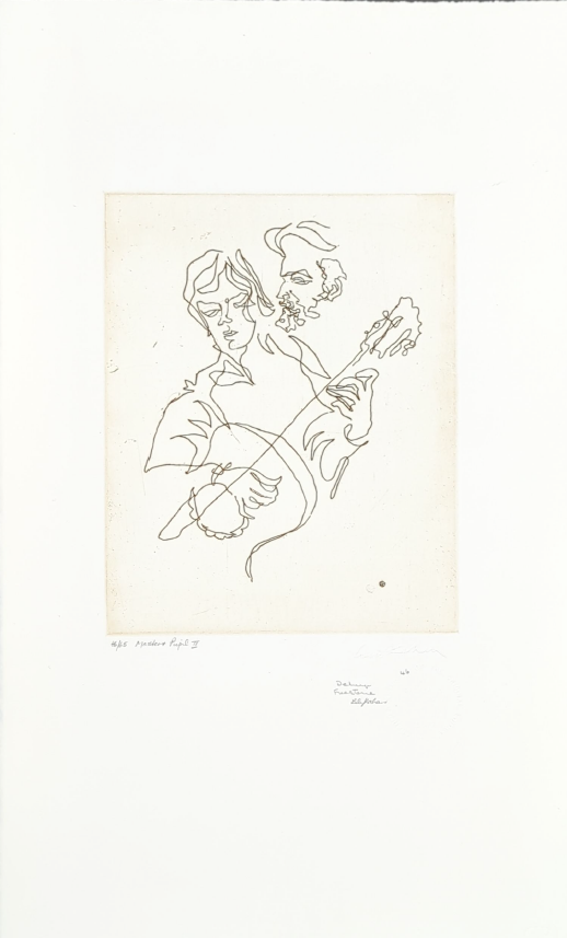 Louis Kahan 'Master and Pupil II'
