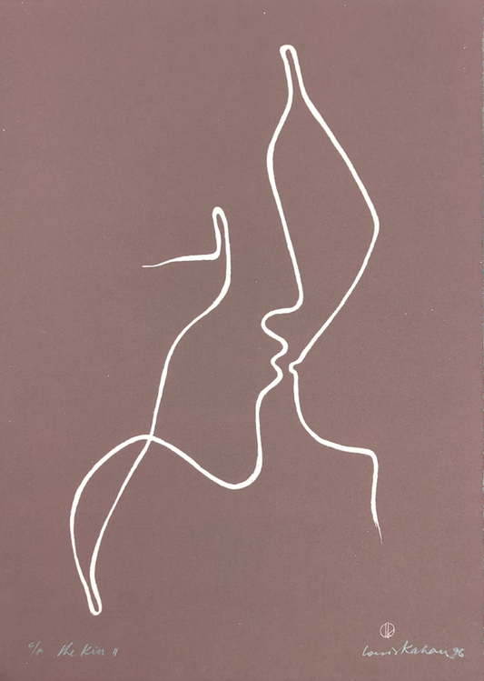 Louis Kahan 'The Kiss'