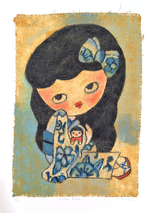 Christina Gordon 'Willow Plate'