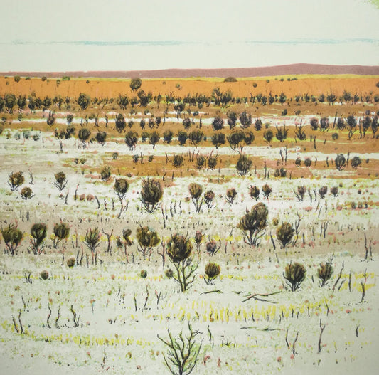 Clem Millward 'Red Hillside and Mulga' image 0