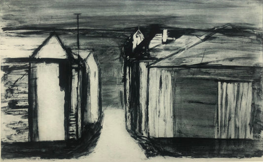 Dieter Engler 'York Houses (Black & White)' image 0