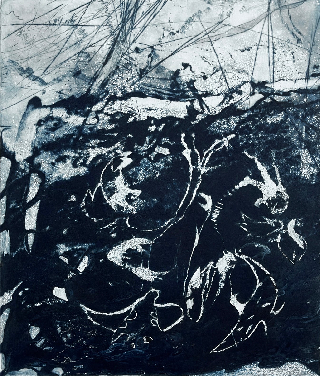Angela Coombs Matthews 'Untitled (Prussian Blue)' image 0