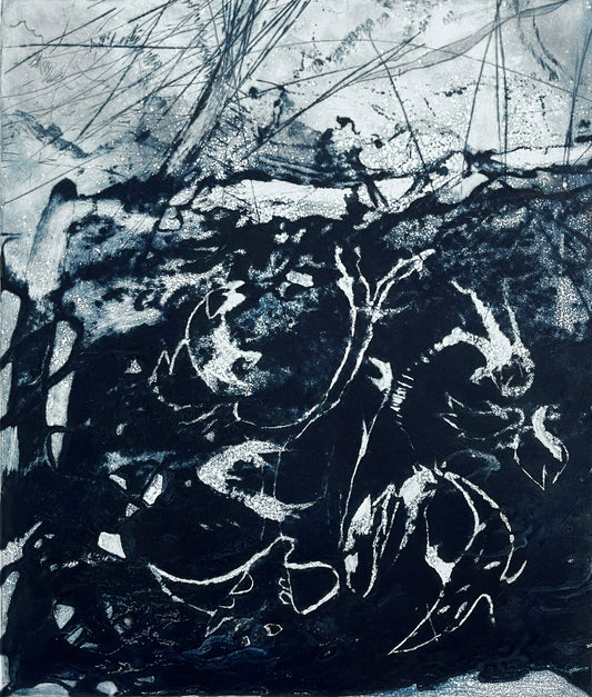 Angela Coombs Matthews 'Untitled (Prussian Blue)' image 0