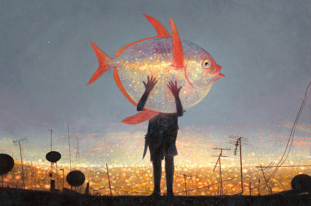 Shaun Tan 'Moonfish' image 0
